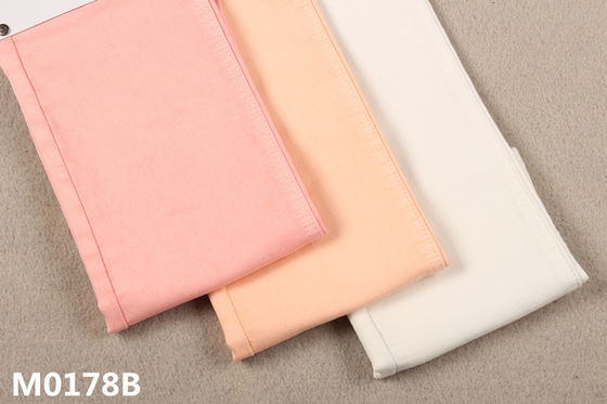 Harga bagus Siap Untuk Dying 9 Oz 305gsm Lapisan Ganda Bahan Denim Palsu Rajutan Kain Denim Beige on line