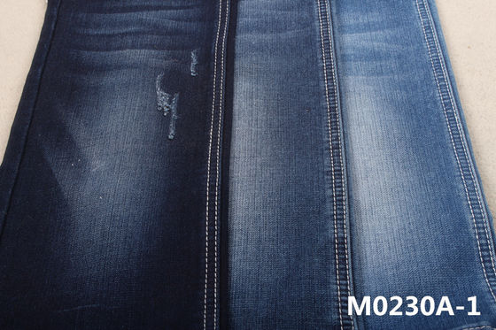 Harga bagus 12 Oz Kain Denim Pakan Benang Biru Berat Dobby Untuk Jeans Pria on line