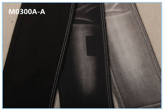 Harga bagus 10,5 Oz Dobby Jacquard Denim Fabric 45 Cotton 54 Polyester 1 Spandex on line