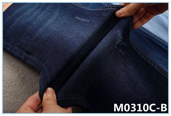 Harga bagus 9.3 Oz 360 Derajat 4 Way Stretch Raw Denim Fabric 63 Cotton 35 Polyester 1.5 Spandex on line