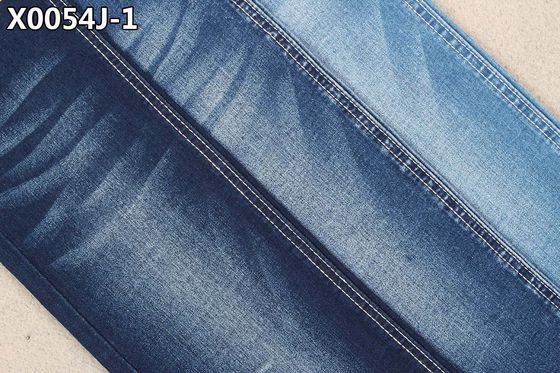 Harga bagus 9oz Middle Weight TR Stretch Denim Fabric Dark Blue For Women Jeans on line