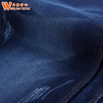 Harga bagus 14 Oz 100% Cotton Denim Berat Kain Jean Berat on line