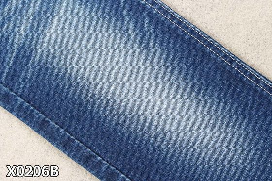 Harga bagus 10 X 7 OE Benang C/P/R Katun Polyester Denim Fabric No Stretch 12 Ons on line