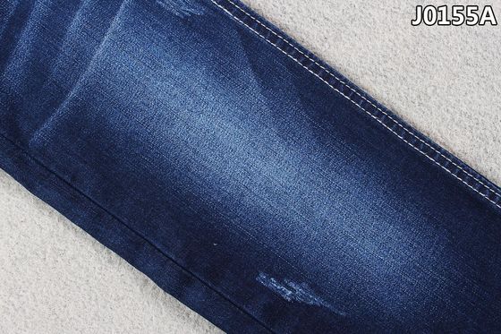 Harga bagus 8.3oz Stretch Soft TR Denim Twill Fabric Dengan OA Slubby Yarn on line