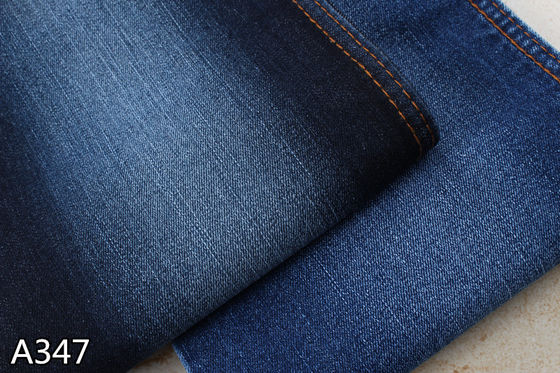 Harga bagus Benang Slub 9Oz Stretch Denim Fabric 3/1 Twill Kanan on line