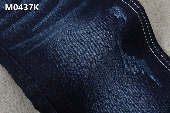 Kain Jeans Wanita Elastis 10.5oz Bahan Denim TR Berat Sedang Dengan Karakter Slub
