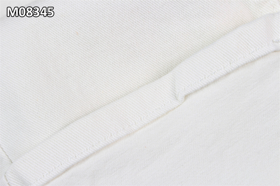 9.7OZ Persiapkan untuk Pewarnaan Kain Denim Putih RFD Jeans Fabric Fro Pakaian Pewarnaan